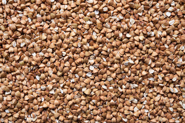 background of green vegan buckwheat  texture for labels and Wallpaper