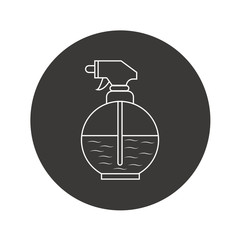 Water Sprayer line icon