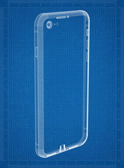 Smartphone Concept blueprint