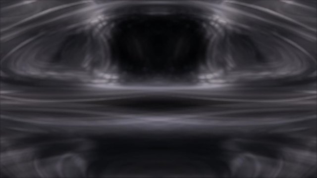 Abstract digital glitch background with kaleidoscopic black and white tones