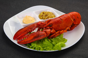 Luxury Lobster with sauce