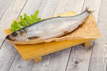 Salted herring fish