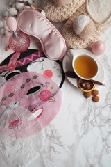 Korean skin care routine sheet masks