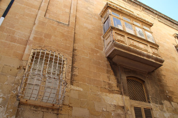 Fototapeta premium building (house) in senglea (malta)