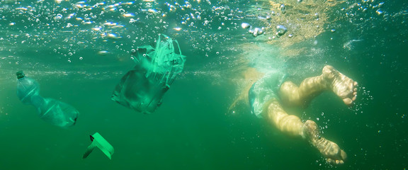 plastikmüll im meer © winyu