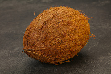 Dry sweet coconut with milk