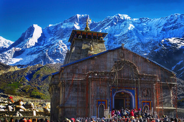 Shiva Temple in the mountains