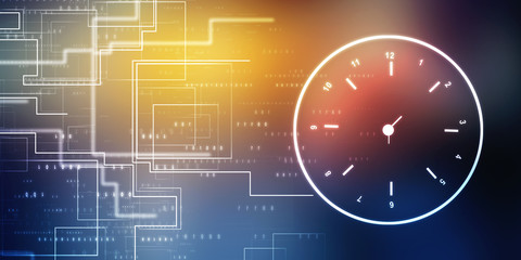 2d illustration stopwatch