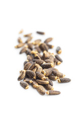 Milk thistle seeds.