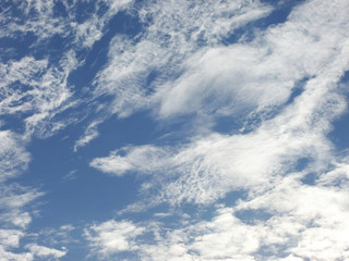 Fototapeta premium 푸른 하늘과 구름