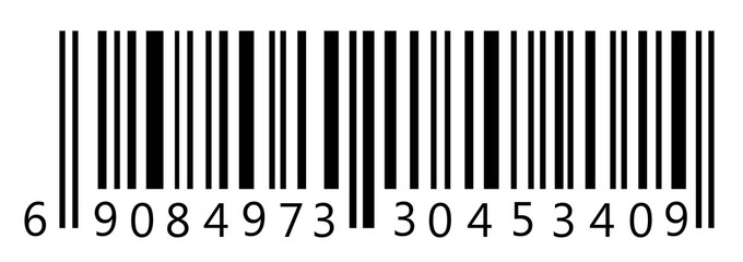 Bar code. Barcode line bar stickers. Imformation about product.