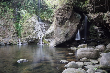 Another side view of Sendang Bidadari waterfall is enchanting