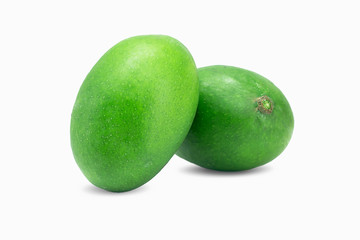 raw green mangoes