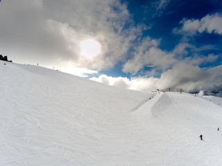 Ski slope in Bariloche, Argentina