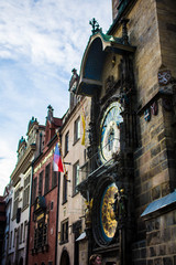 Naklejka na ściany i meble astronomic clock in Prague
