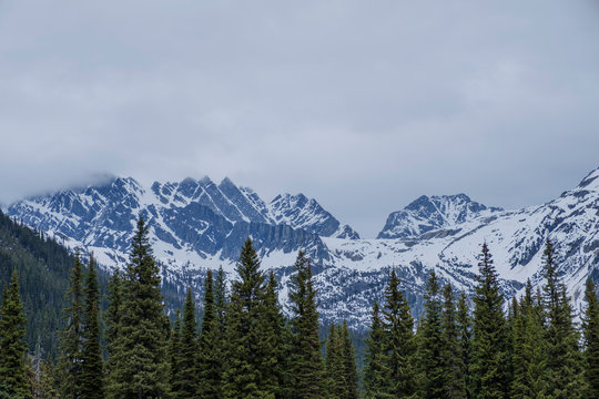 Mountain scenery Banff and Jasper National Parks Alberta Canada © Dasya - Dasya