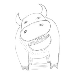 Sketch Taurus Illustration