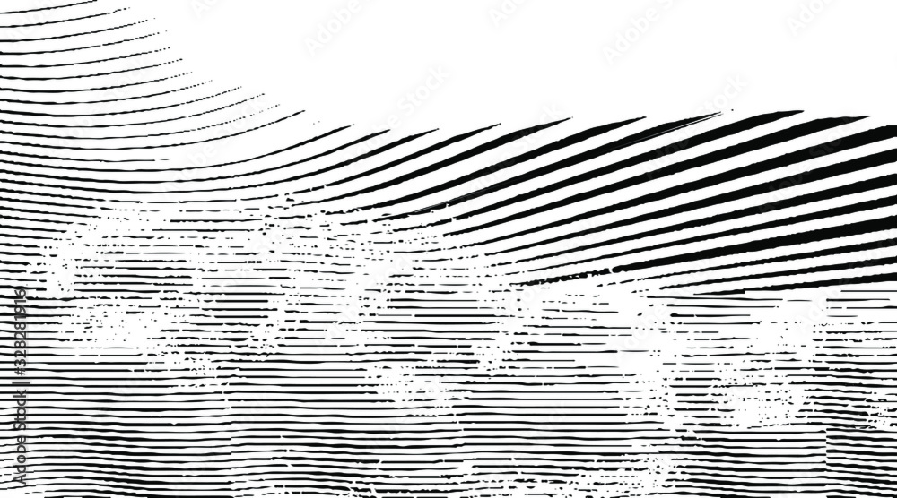 Fototapete swirled and curled stripes and brush strokes texture. marble or acrylic atrwork imitation. cool and 