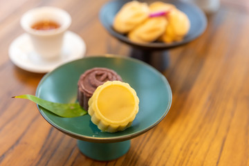 Chinese dessert at tea time