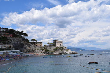Fototapeta na wymiar Beautiful view Amalfi coast in Italy