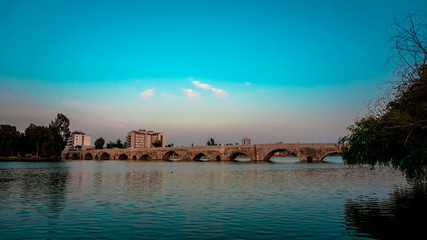 stone bridge in adana