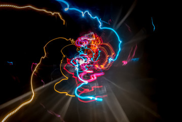 Light trails - Series 3 - Color