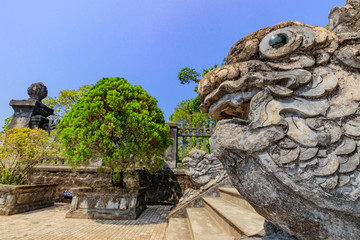 カイディン帝廟　ベトナム　フエ　khai dinh tomb Vietnam Hue