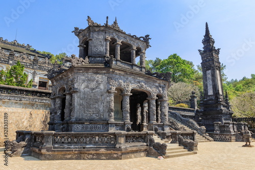 カイディン帝廟 ベトナム フエ Khai Dinh Tomb Vietnam Hue Wall Mural M H カイディン帝廟 ベトナム フエ Khai Dinh Tomb Vietnam Hue Wall Mural M H
