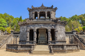 Naklejka premium カイディン帝廟 ベトナム フエ khai dinh tomb Vietnam Hue