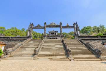 Naklejka premium カイディン帝廟 ベトナム フエ khai dinh tomb Vietnam Hue