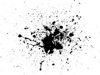 Grunge Splatter Splash Paint Abstract Background