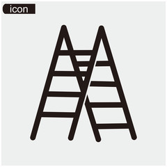 ladder icon vector illustration sign