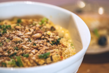 Chinese food, delicious traditional Braised Tofu