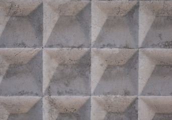 Soviet Concrete Fence Texture, Diamond Pattern Fence, Fence Wall Background