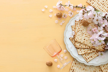 Pesah celebration concept (jewish Passover holiday)