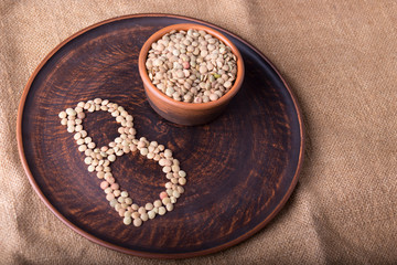 Lentils Containing Vitamin B