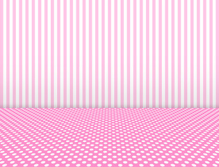 Table - pink balls