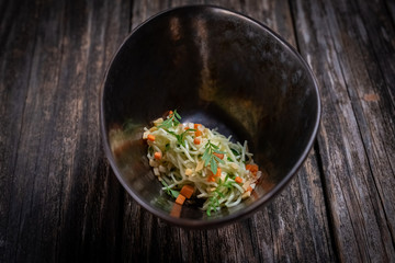 Beef soup with noodles