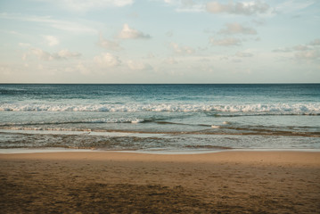 beach at sunset