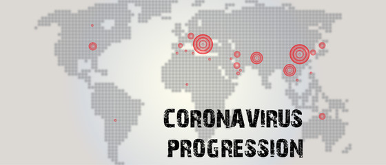 Obraz premium Corona Virus concept