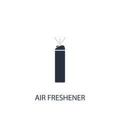 Air freshener aerosol icon. Simple cleaning element illustration.