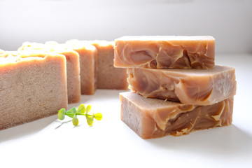Organic handmade bar soap for skin care