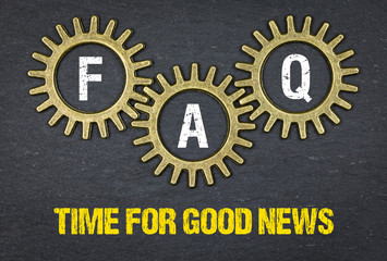 Time for good news 