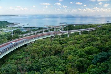 Obraz premium ニライ橋・カナイ橋｜沖縄本島