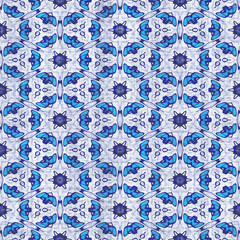 Kaleidoscope pattern- mosaic background abstract