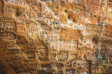 Gutman's Cave in Sigulda, Latvia