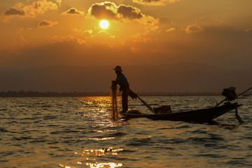 Fototapeta premium myanmar Inle lake views