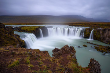 Godafoss waterfall in Iceland