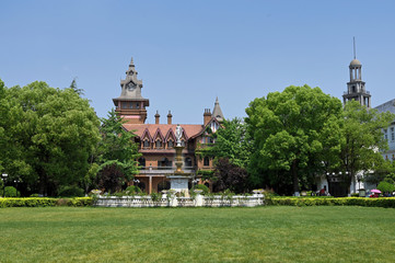 European style classical Courtyard Villa in Shanghai, China