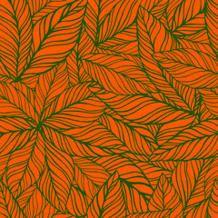 Fototapeta na wymiar Hand drawing of floral. Vector illustration. Perfect for greetings, invitations, manufacture wrapping paper, textile, web design.